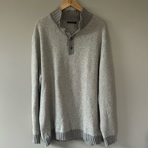 Bugatchi Men’s Wool Henley Style‎ Sweater Sz XL